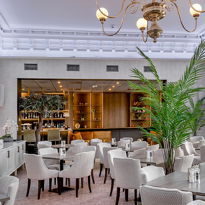 Italiensk kjøkken på La Pergola i Tønsberg.