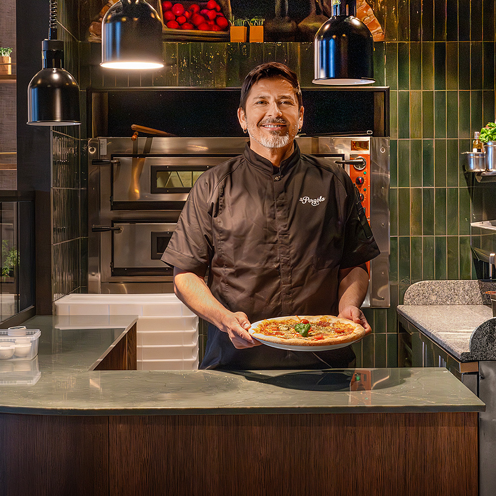 Italiensk kjøkken på La Pergola i Tønsberg.